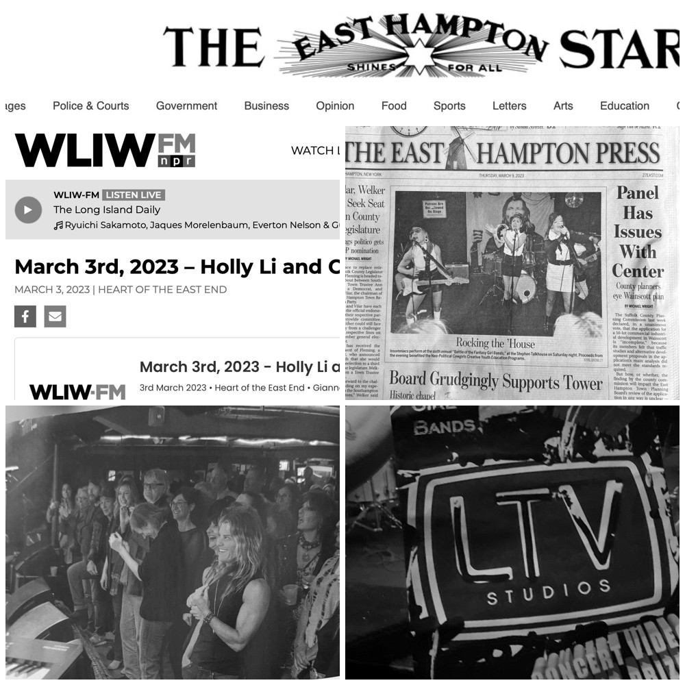 Press coverage: The East Hampton Star, WLIW-FM, The East Hampton Press, LTV Studios